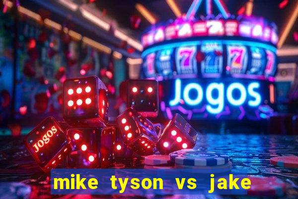 mike tyson vs jake paul assistir online